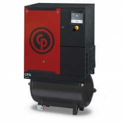 Chicago Pneumatic CPA 10 Oil Injected Screw Compressor with 270L Receiver + Dryer (8 bar version)