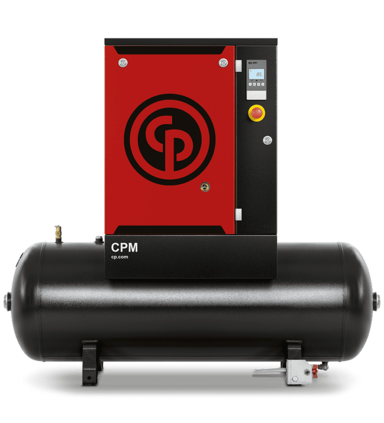 Chicago Pneumatic CPM 5.5 Oil Injected Screw Compressor with 200L Receiver