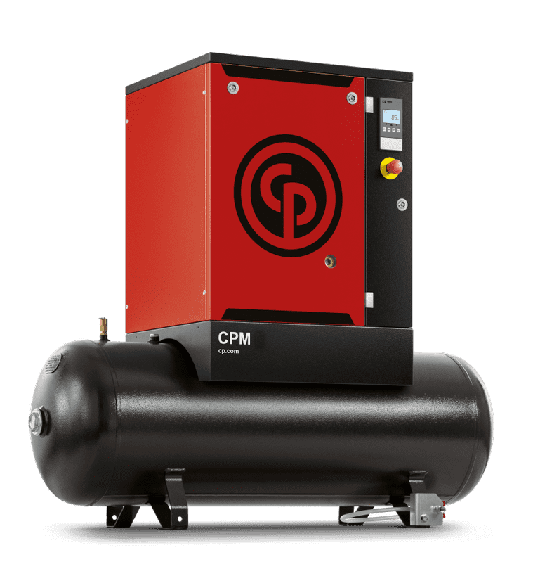 Chicago Pneumatic CPM 5.5 Oil Injected Screw Compressor with 200L Receiver