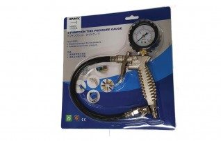 3 in 1 Tyre Inflator 1/4 " | 3 Function Tyre Pressure Gauge | PN: AA-6000A