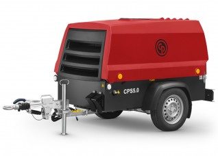 Chicago Pneumatic Portable Diesel Compressor CPS 5.0 RED ROCK