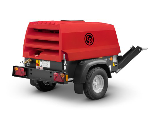 Chicago Pneumatic Portable Diesel Compressor CPS 5.0 RED ROCK