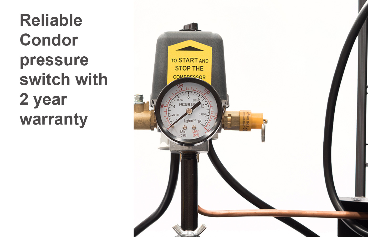 3HP 50L Belt Drive Cast Iron Piston Air Compressor SF302HD
