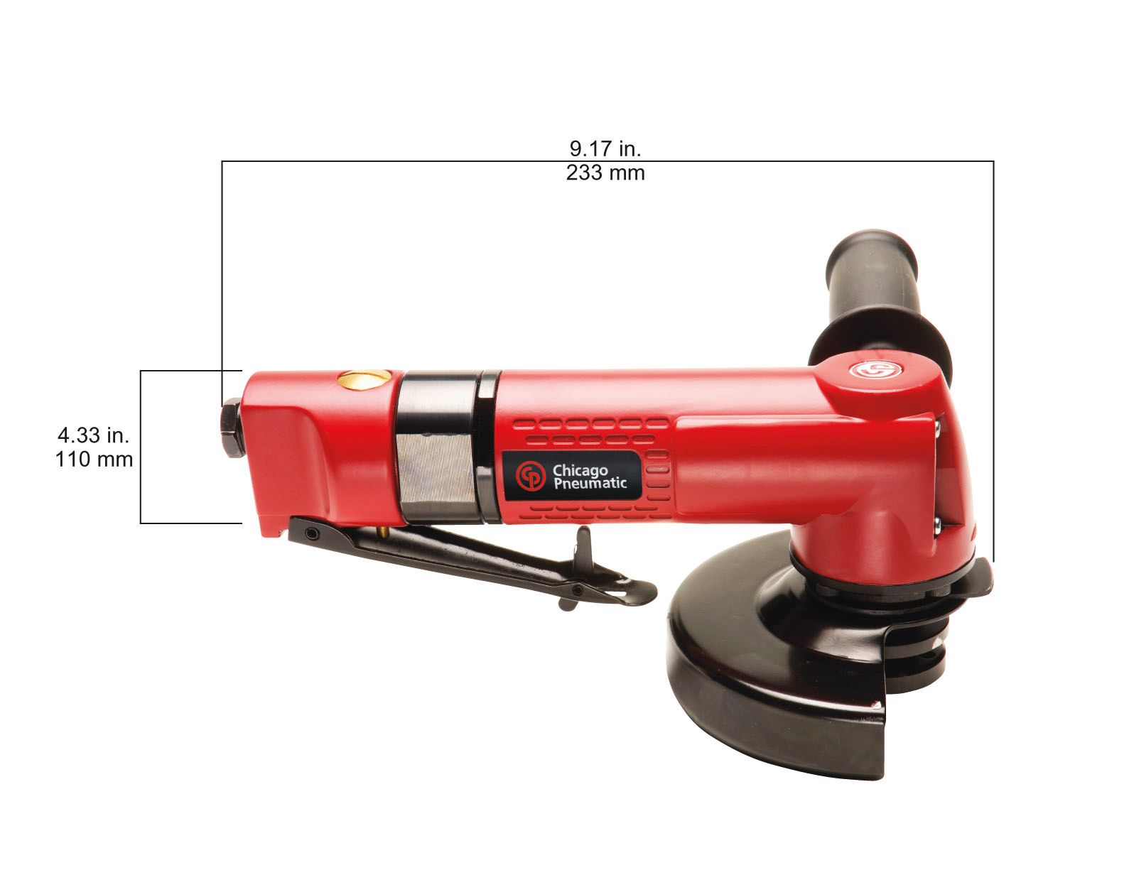 CP9120CR 4" Air Angle Grinder
