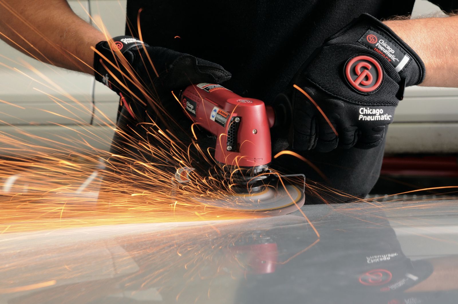 CP9120CR 4" Air Angle Grinder