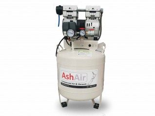 1.5HP 50L Oil-Free Air Compressor with Filter Regulator (5 CFM)