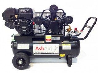 6.5HP 50L Cast Iron Petrol Air Compressor SF302 KOHLER