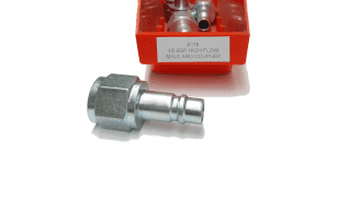 Fitting 1/2 BSP HIGH FLOW MALE ARO COUPLER | PN: A119