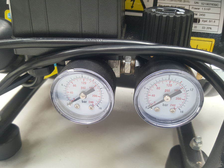 1.5HP 6L Oil-free Piston Air Compressor CPRB 6