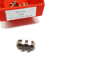 Push In Fitting - PM1206E 6MM BULKHEAD UNION | PN: KQ2E06-00N