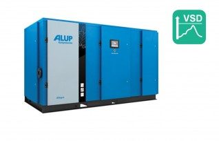 ALUP ALLEGRO 200 Oil Injected Screw Compressor with Variable Speed Drive