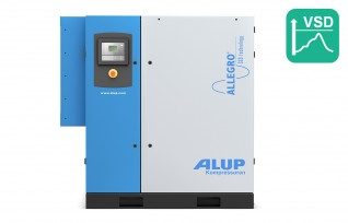 ALUP ALLEGRO 45 Oil Injected Screw Compressor with Variable Speed Drive