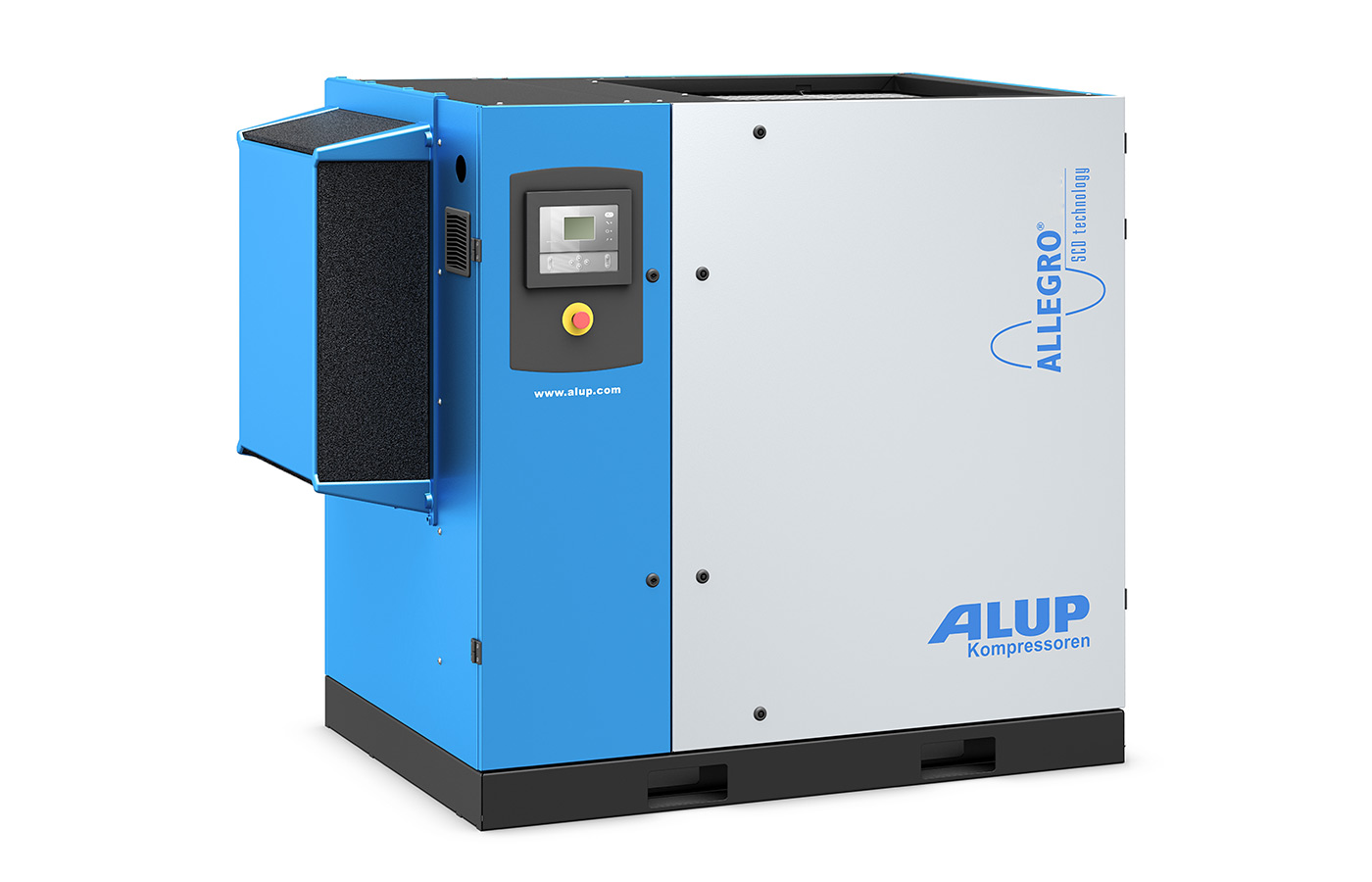 ALUP ALLEGRO 55 Oil Injected Screw Compressor with Variable Speed Drive