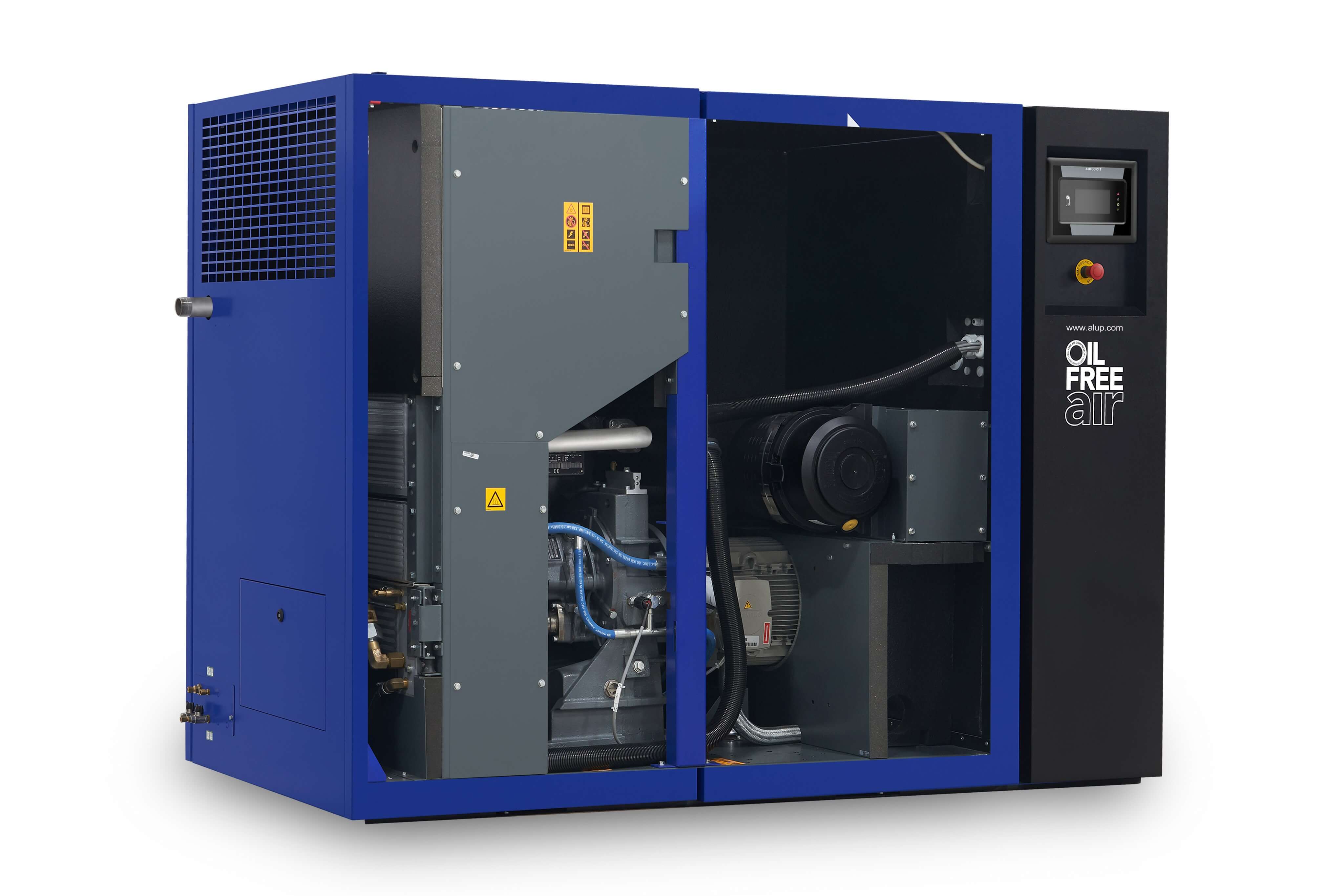 ALUP Oil-Free Variable Speed Drive Compressor | OF Series - 20-75 HP