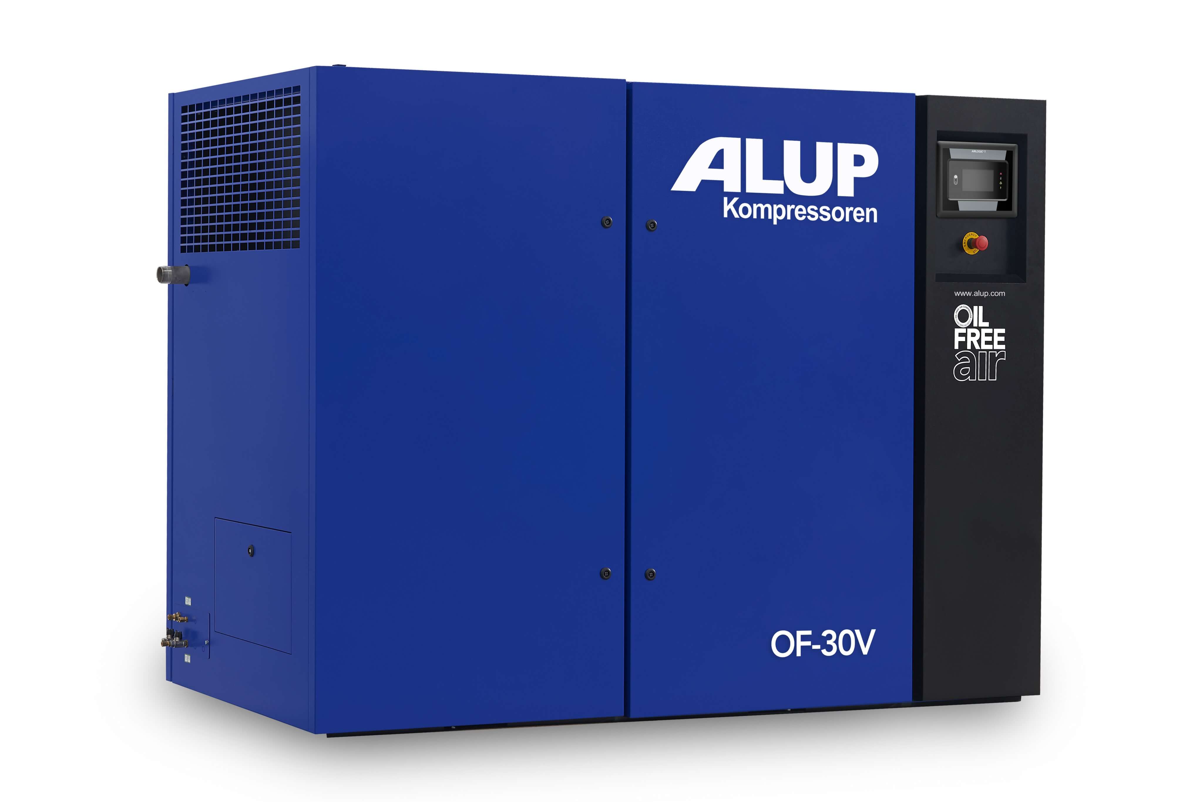 ALUP Oil-Free Variable Speed Drive Compressor | OF Series - 20-75 HP