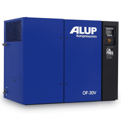 ALUP Oil-Free Variable Speed Drive Compressor | OF Series - 20-75 HP