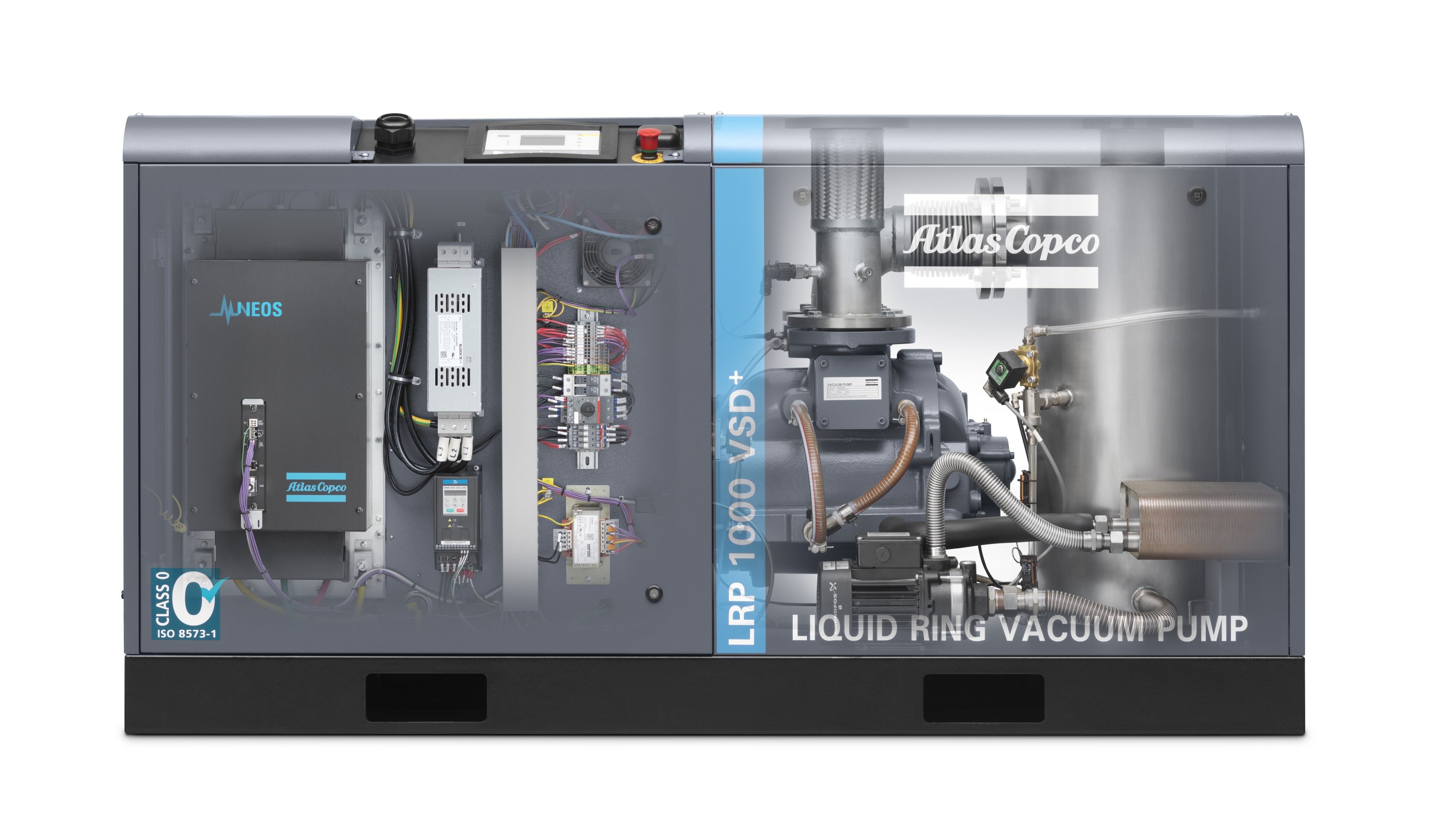 Atlas Copco LRP VSD+ Intelligent Liquid Ring Vacuum Pump | 700 - 1000 Series