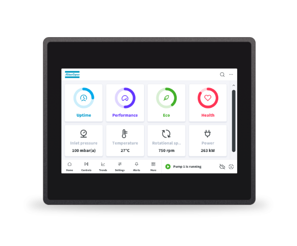 Atlas Copco GHS VSD+ Oil Sealed Rotary Screw Vacuum Pump | 1402 - 2002 VSD+ Series