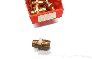 Brass Fitting 1/2 - 3/8 REDUCING NIPPLE | PN: 33240806