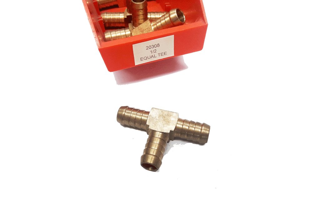 Brass Fitting 1/2 EQUAL TEE | PN: 20308