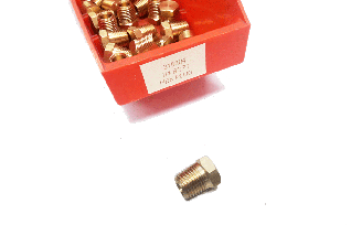 Brass Fitting 1/4 BSPT HEX PLUG | PN: 315204