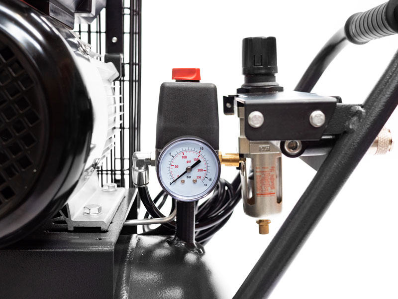 2.5HP 50L Belt Drive Cast Iron Piston Air Compressor 'Ironman' CPBC-2550