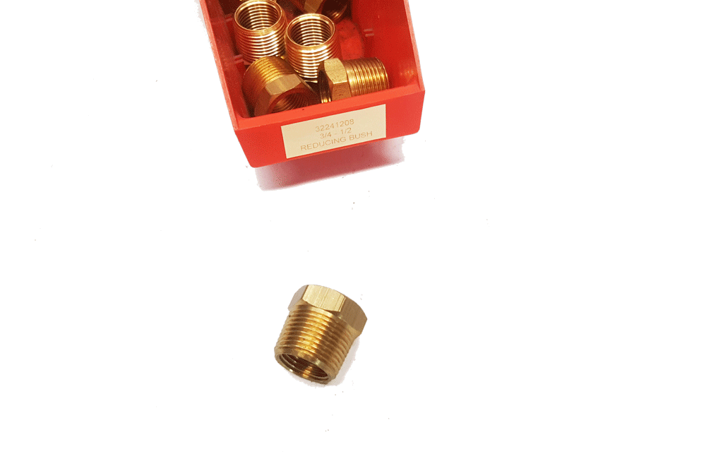 Brass Fitting 3/4 1/2 REDUCING BUSH | PN: 32241208