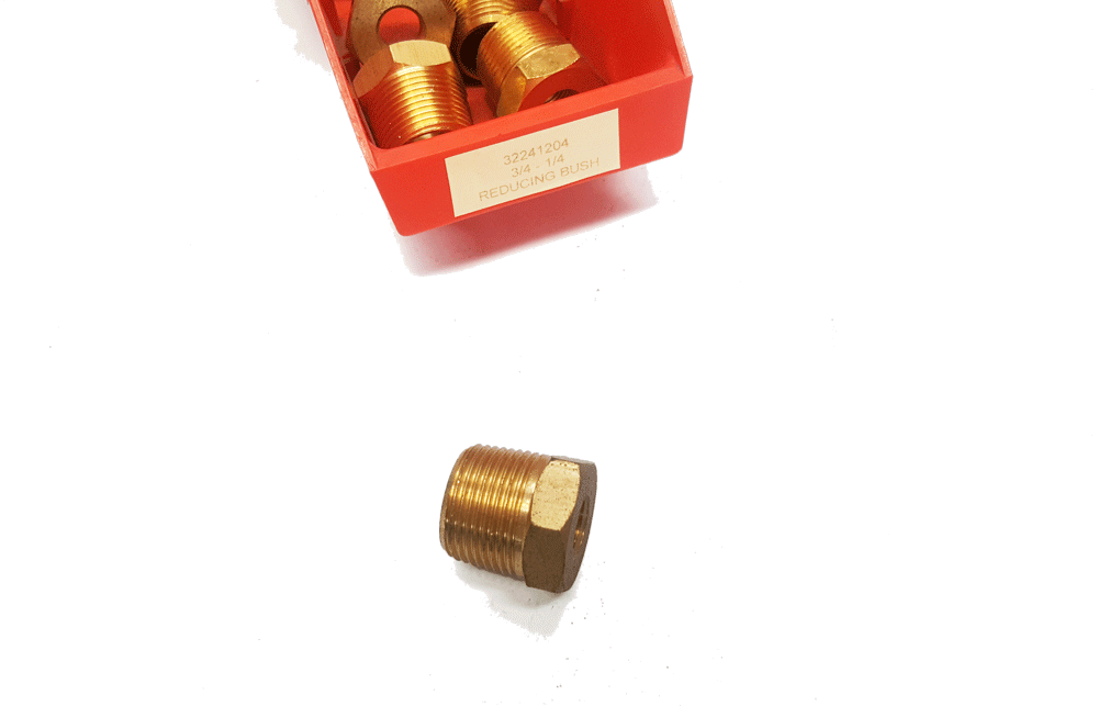 Brass Fitting 3/4 1/4 REDUCING BUSH | PN: 32241204