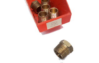 Brass Fitting 3/4 BSPT HEX PLUG | PN: 3152012