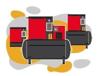 Which Parts are Checked and Replaced During Routine Maintenance on my Air Compressor?