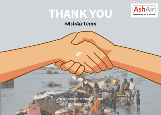 Ash Air coming together for Pakistan Floods