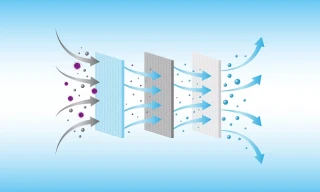 Compressed Air Filter: Surface Filtering