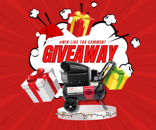 Want to win a Chicago Pneumatic compressor for your garage or workshop this Christmas? Let's go!