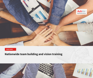 Nationwide team building and vision training