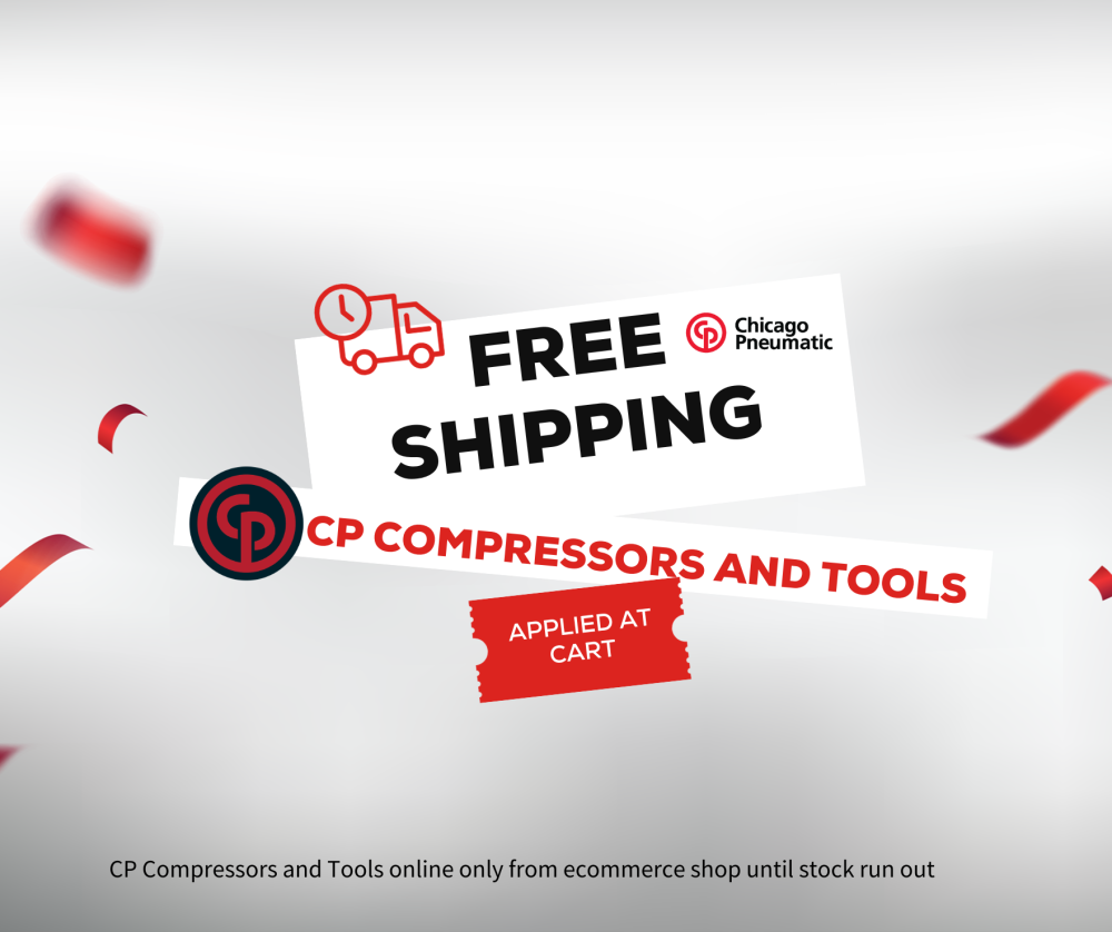 Unlocking Efficiency and Savings: Chicago Pneumatic Air Compressors and Air Tools with Free Shipping when you Shop Online!